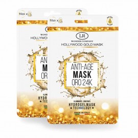 Maschera Viso Oro 24K - Hollywood Gold Mask