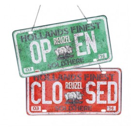 Reuzel Cartello Open/Closed