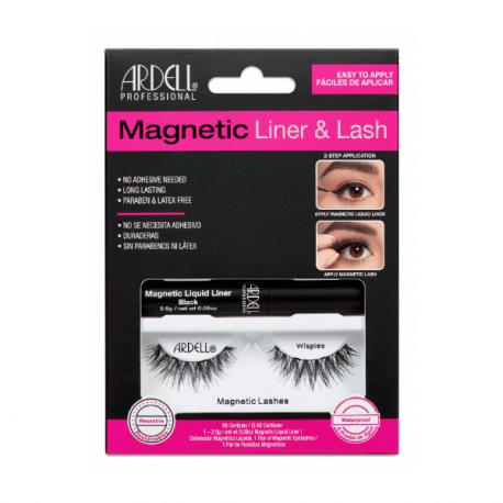 Ardell Ciglia Magnetiche + Eyeliner Liquido - Wispies