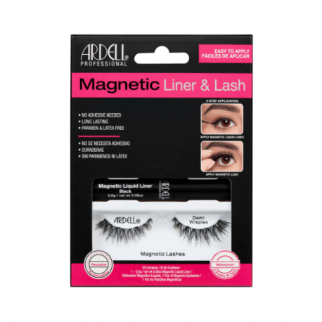 Ardell Ciglia Magnetiche + Eyeliner Liquido - Demi Wispies
