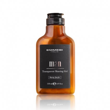 Man Transparent Shaving Gel